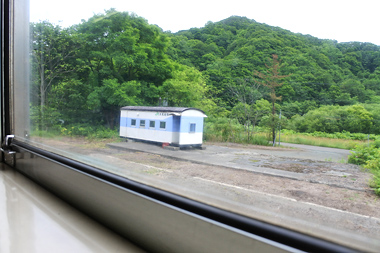 留萌本線・大和田駅舎
